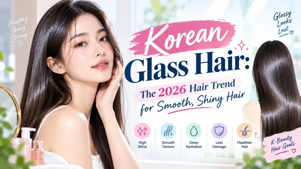 Korean Glass Hair: The 2026 Hair Trend for Smooth, Shiny Hair