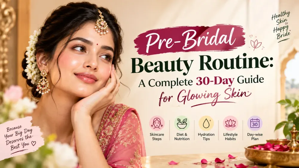 Pre-Bridal Beauty Routine: A Complete 30-Day Guide for Glowing Skin
