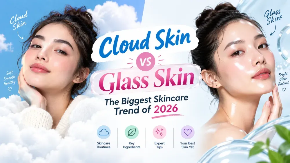 Cloud Skin vs Glass Skin: The Biggest Skincare Trend of 2026