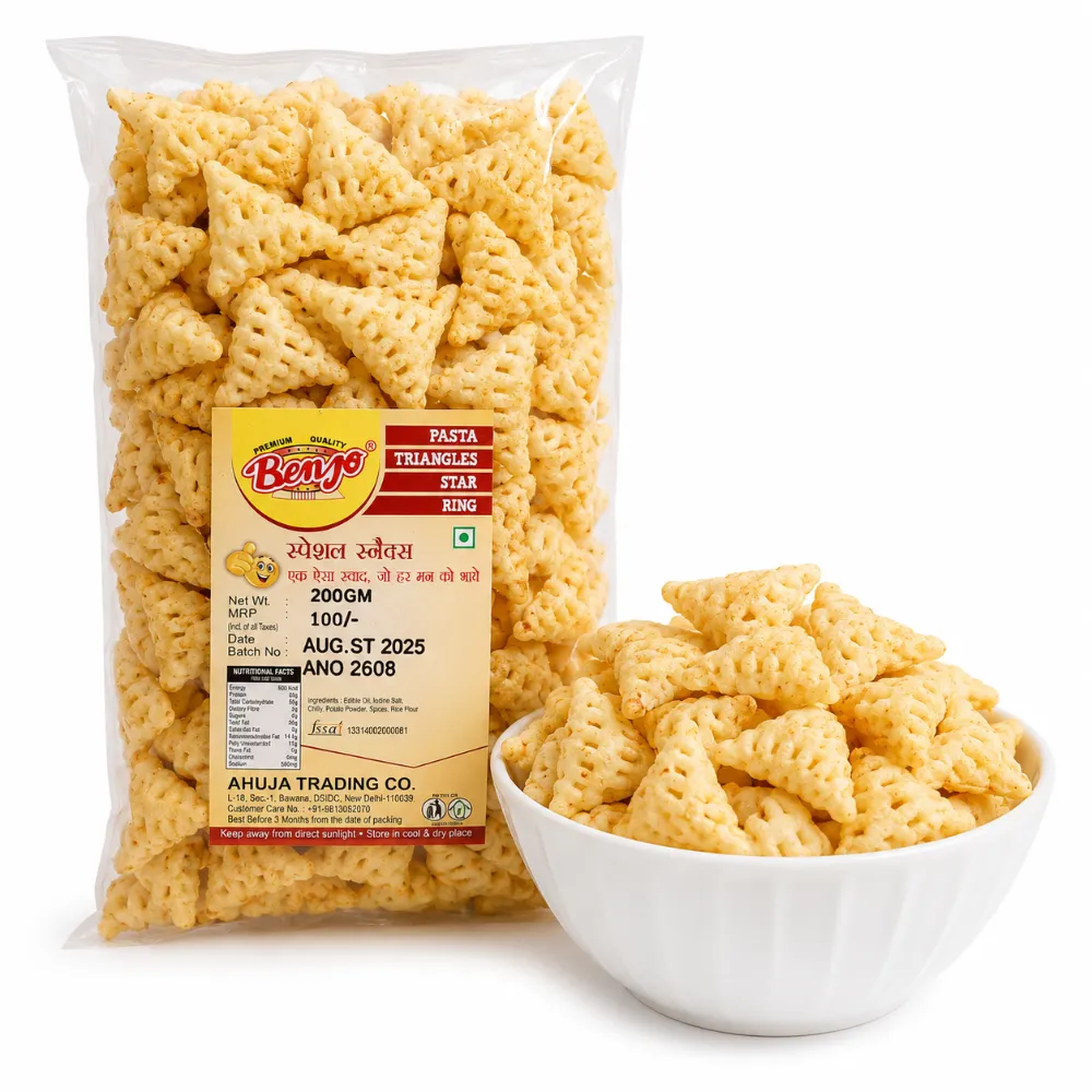 Pasta Triangle Star Rings - No Spices