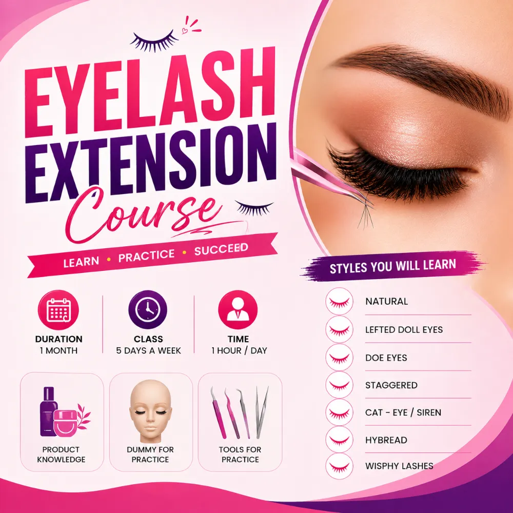 Eye Lash Extension Cource