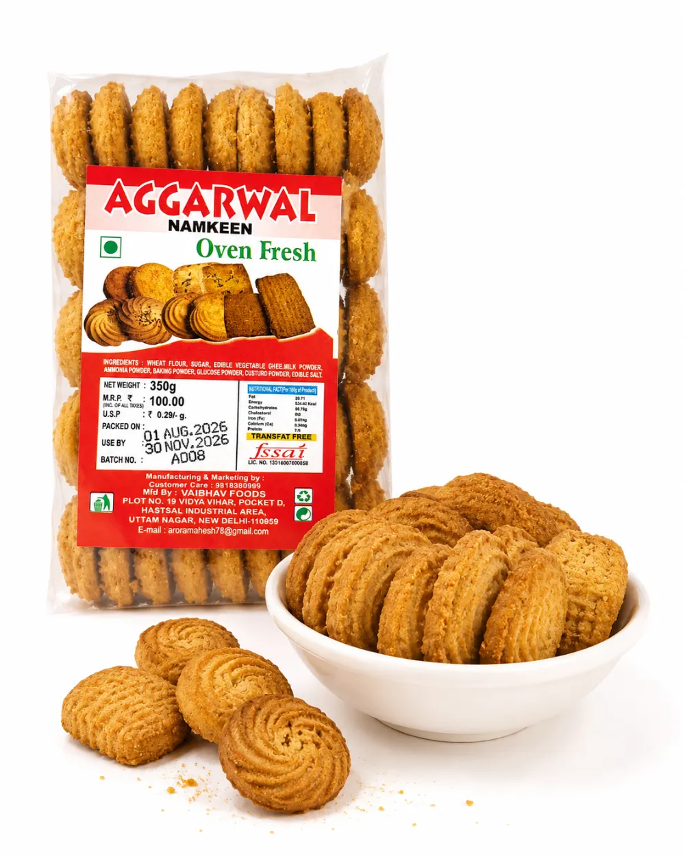 Overn Fresh Jeera Cookie