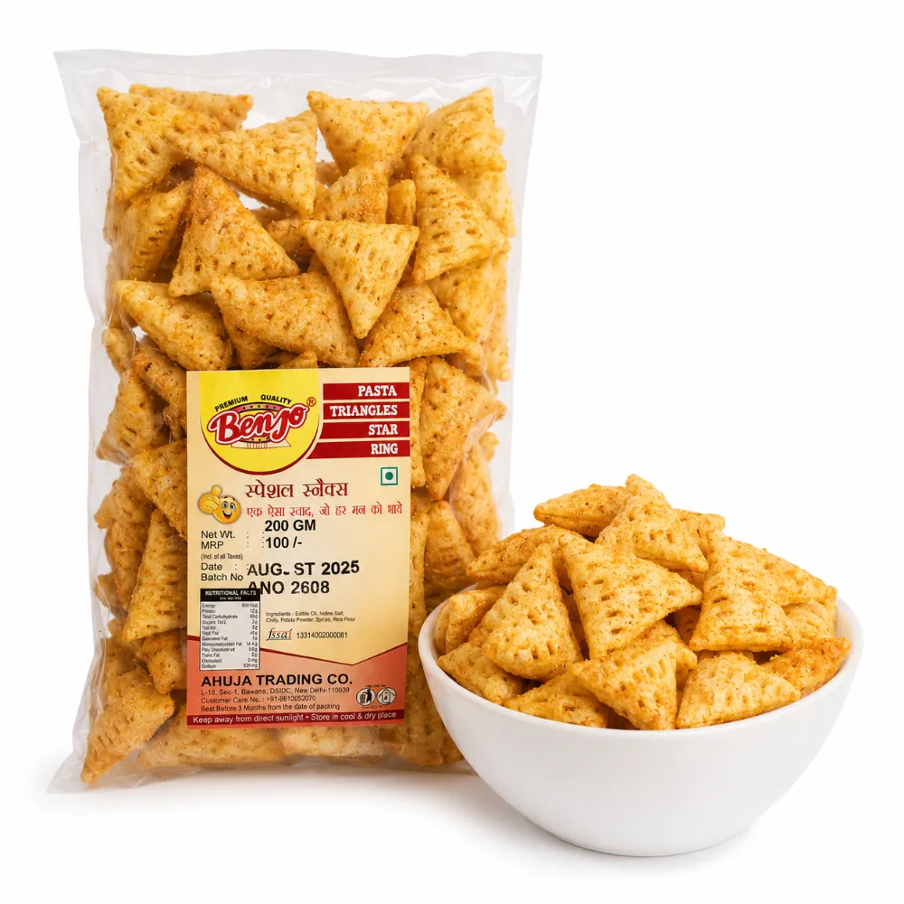 Pasta Triangle Star Rings