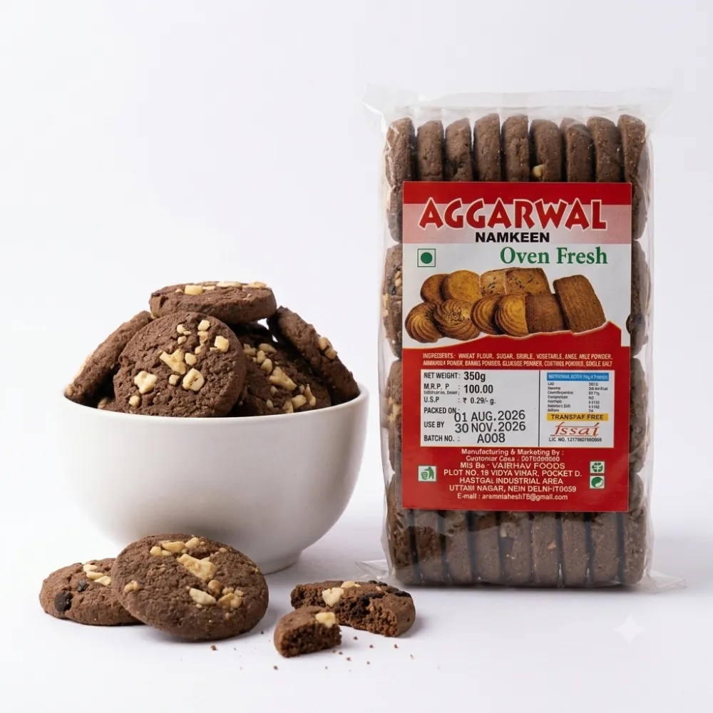 Oven Fresh Sweet Cookies - Nuts