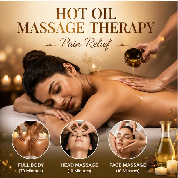 Hot Oil Massage Therapy
